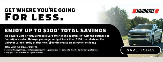 Uniroyal Coupon | Ron's Repair