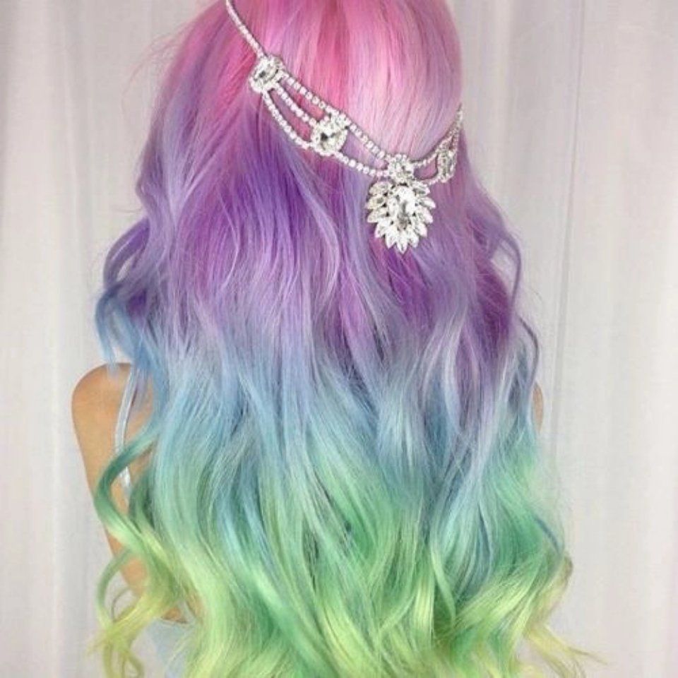 tinte per capelli arcobaleno