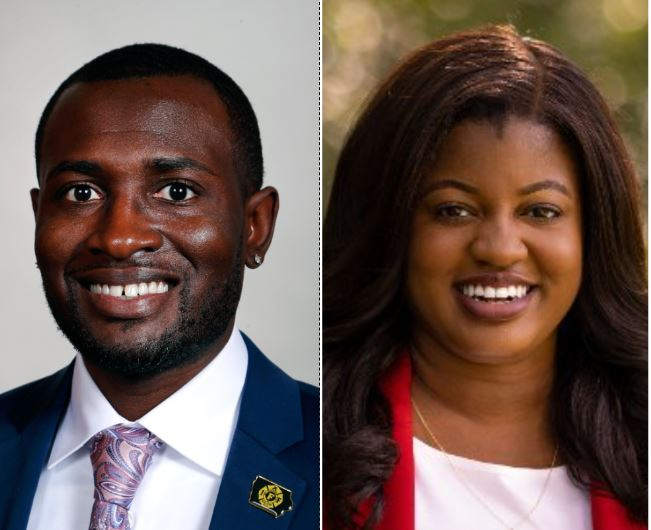 Gubernatorial Candidates IA Rep. Ras Smith and Deidre DeJear