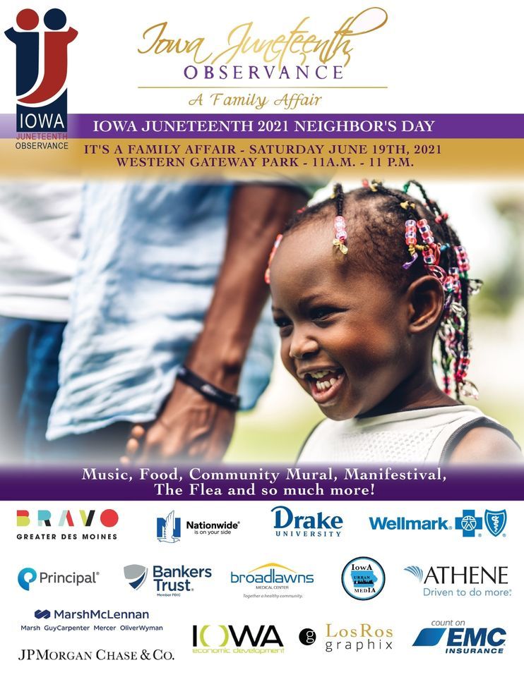 Iowa Juneteenth Events 2001