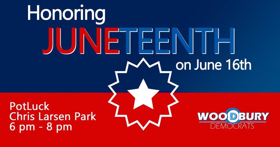 Woodbury Democrats Juneteenth potluck 2021