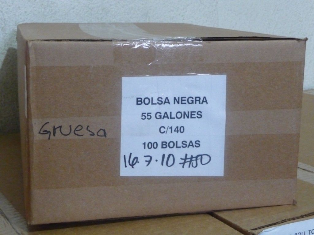 Caja de bolsa de 48 gl gruesa c 100 1,40 calibre