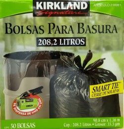 Caja de bolsa de 55 gl c / 50 con agarradera