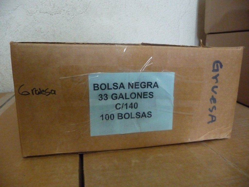 Caja de 33 gl gruesa y 55 gl c 100 140 calibre