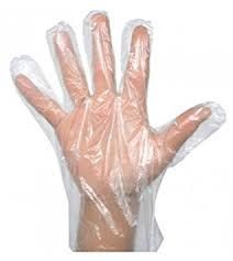 Guante transparente