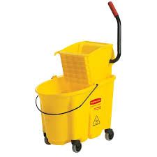 Cubeta con exprimidor Rubbermaid