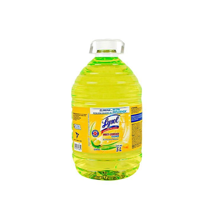 Limpiador desinfectante Lysol cítrico 5