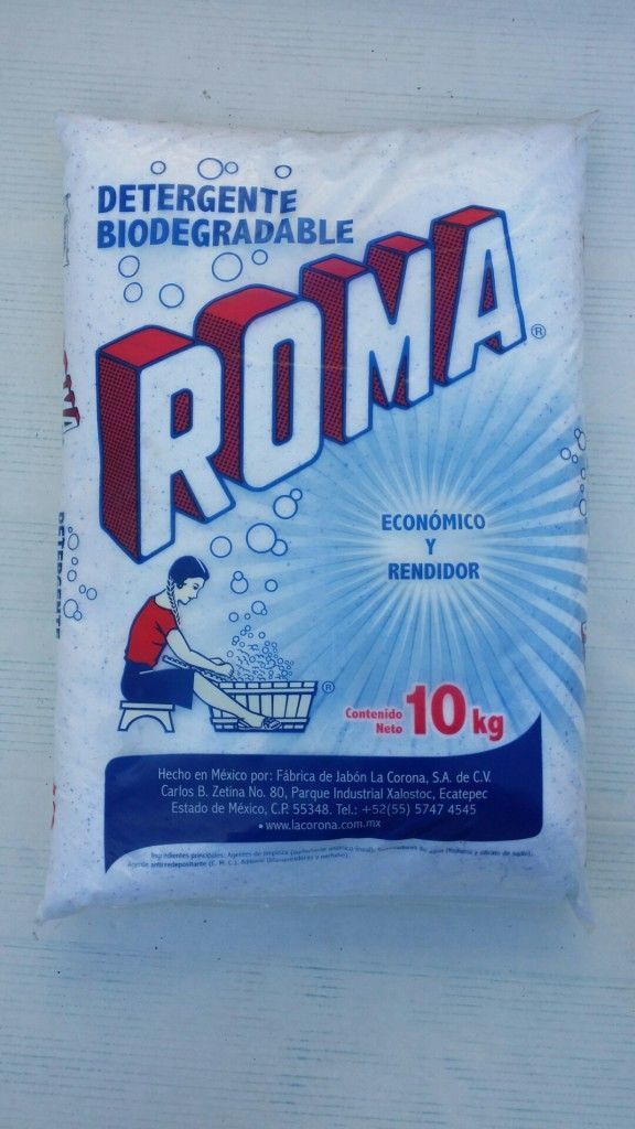 Bolsa jabón Roma polvo10 kg