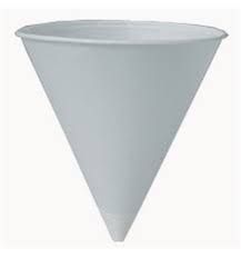 Caja de vaso cono