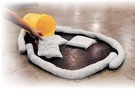 Gusanos o chorizo absorbentes para derrames