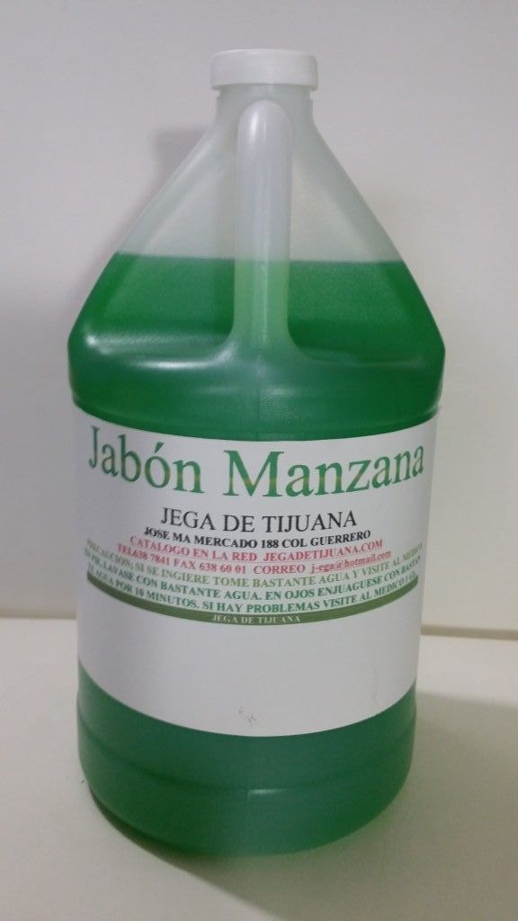 Jabón para manos olor manzana