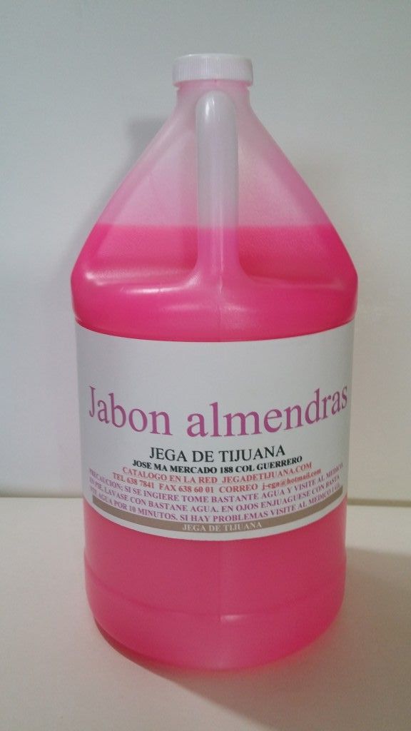 Jabón rosa olor almendras