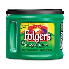 Café Folgers descafeinado