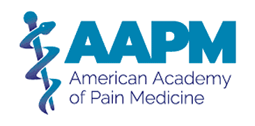 The logo for the american academy of pain medicine