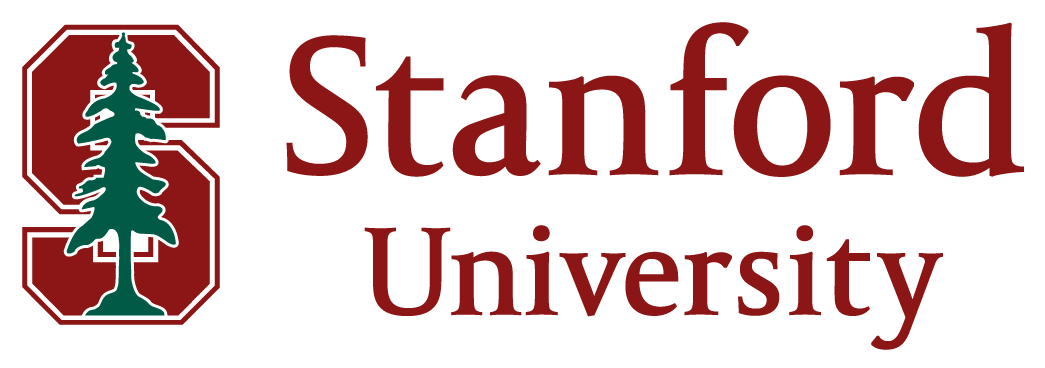 A logo for stanford university with a tree on it
