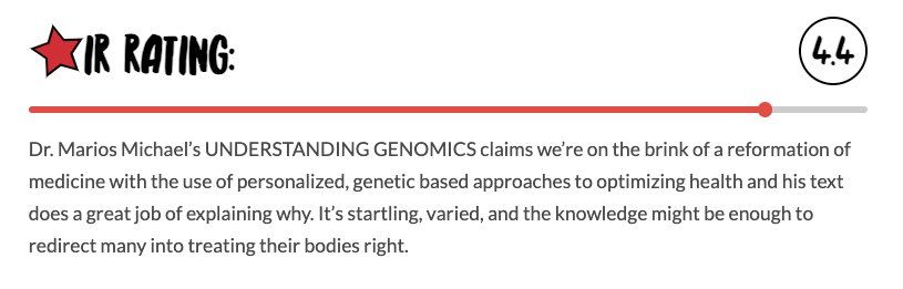 Understanding Genomics reviewed by Indie Reader A review of dr. marion michael 's understanding genomics
