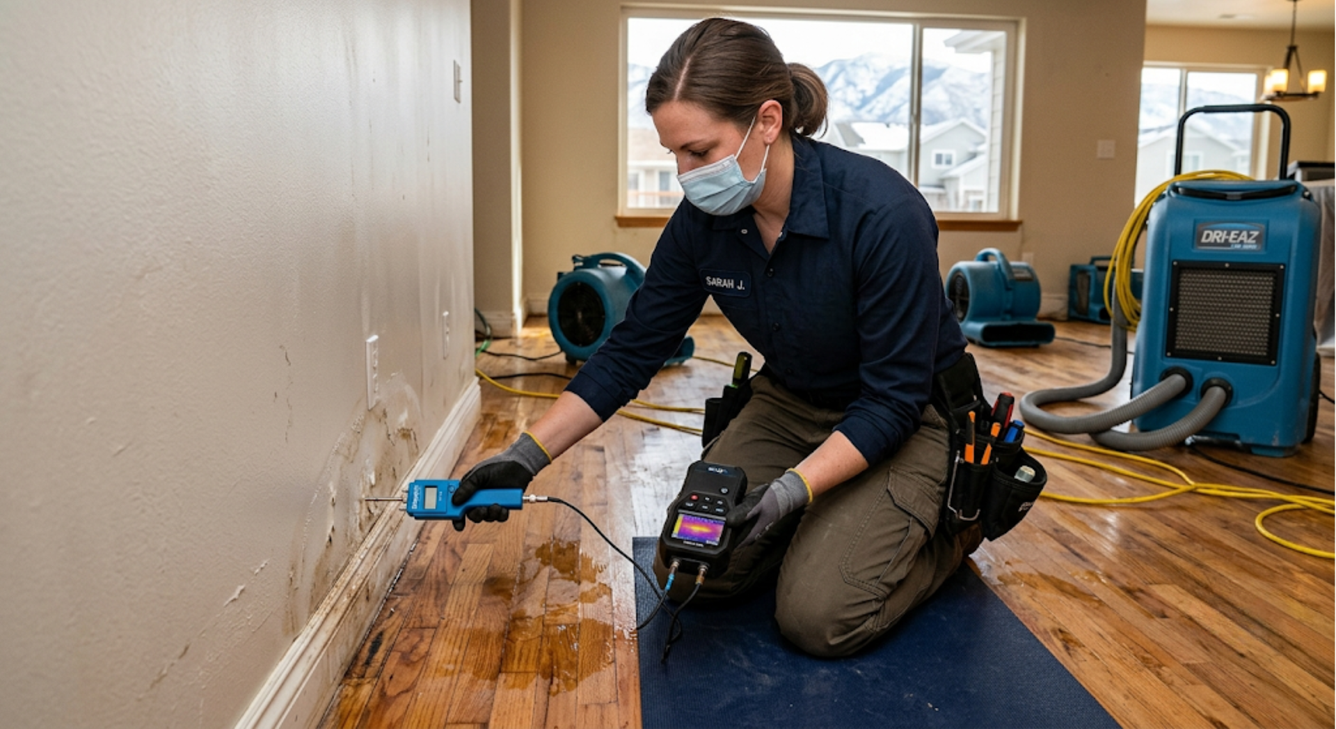 Salt Lake City water damage restoration 

