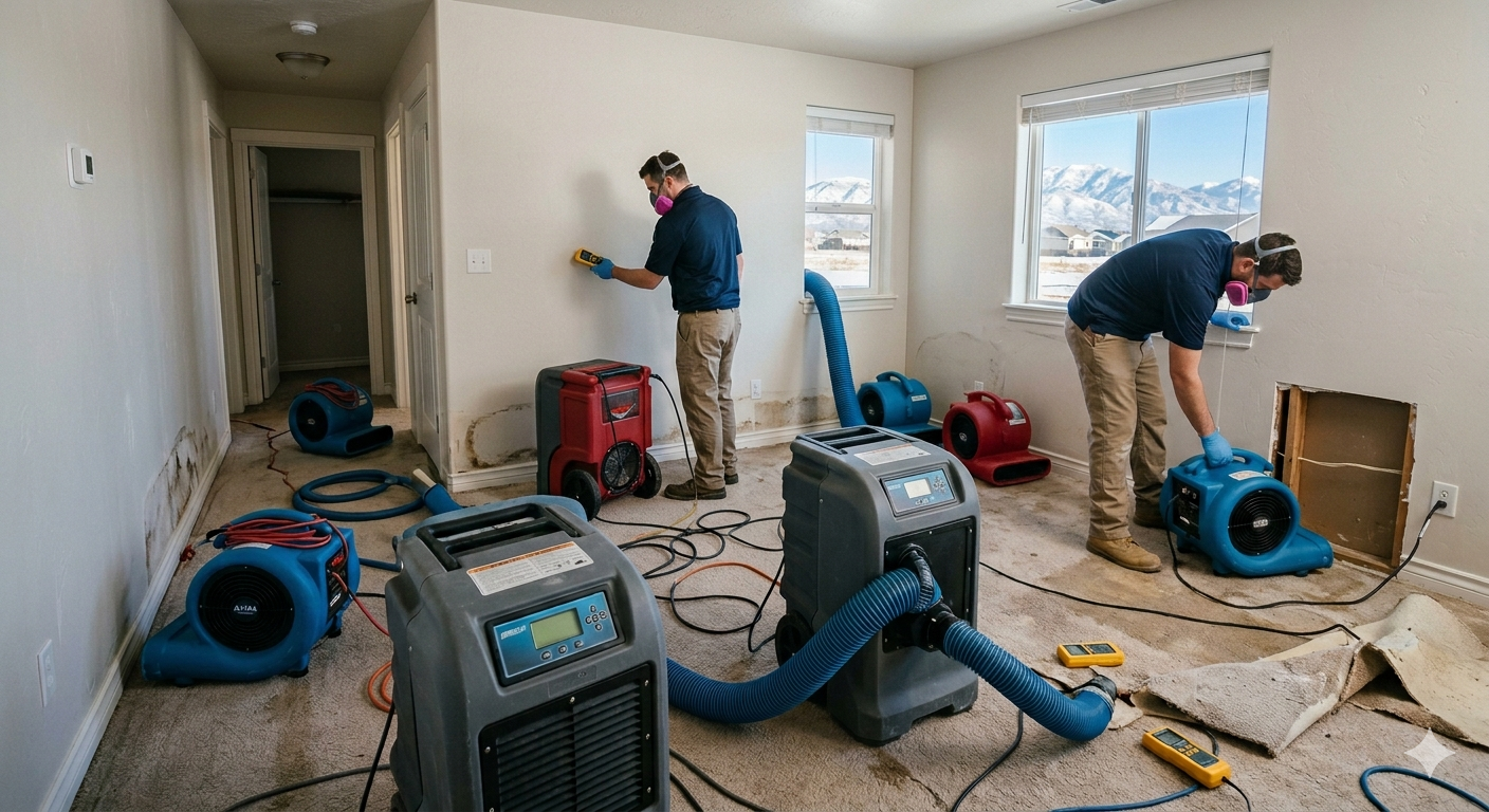 water damage cleanup Salt Lake City 
