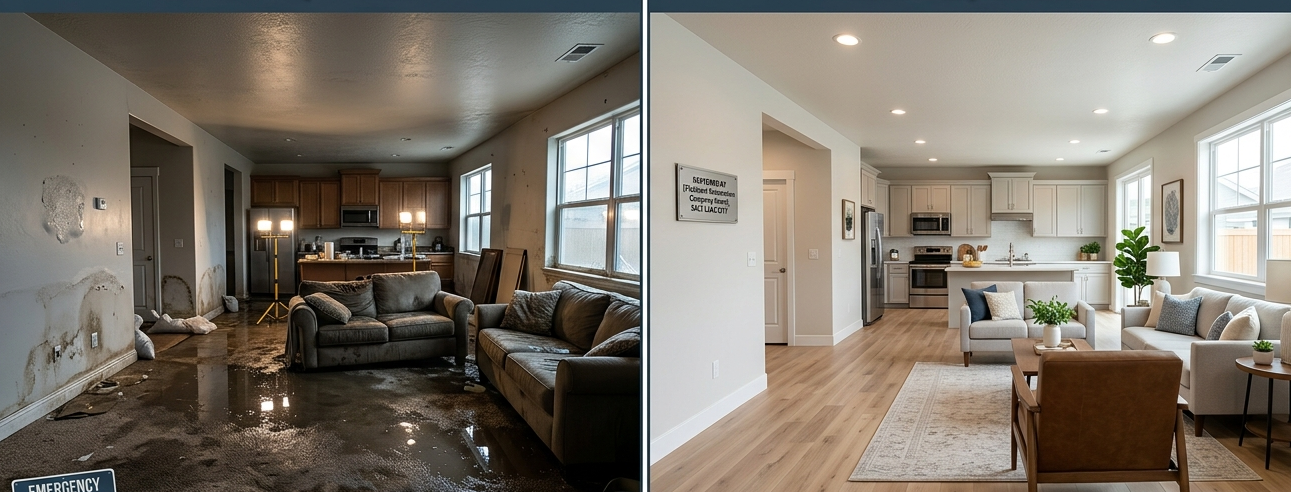 water damage remediation Salt Lake City 
