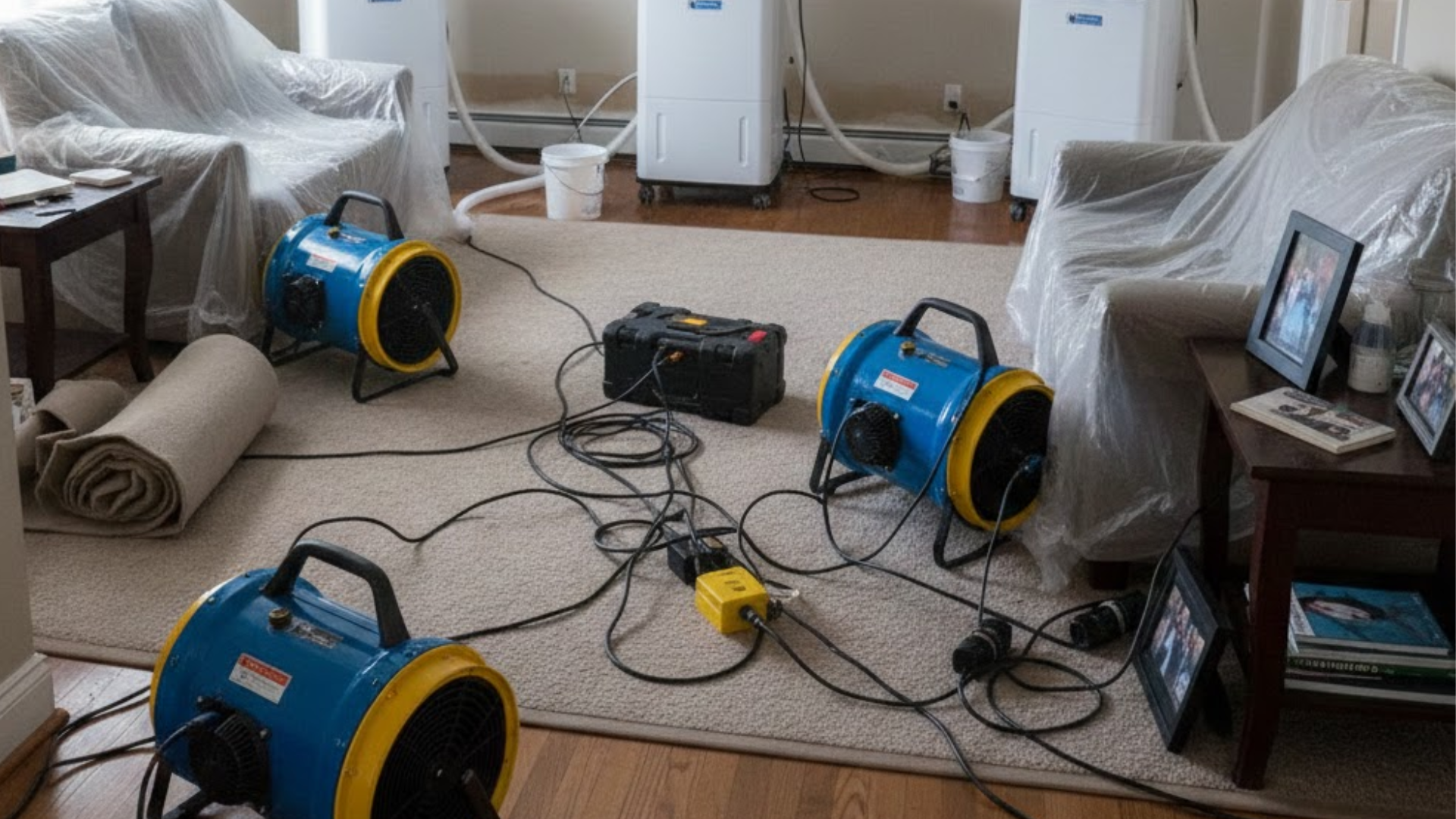 equipment for water damage restoration salt lake city