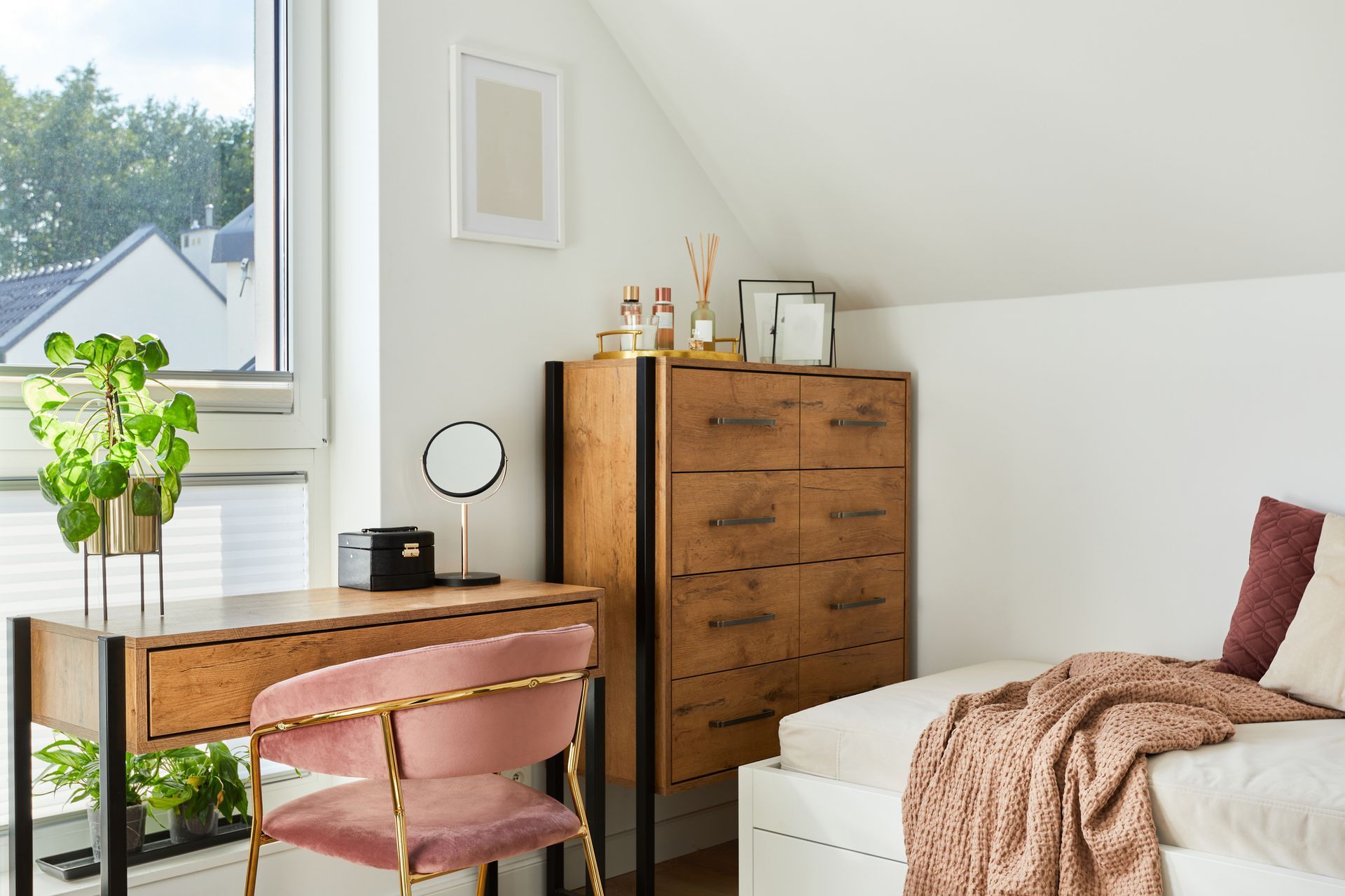 Bedroom with Desk & Dresser — Gold Coast, QLD — Furniture N More