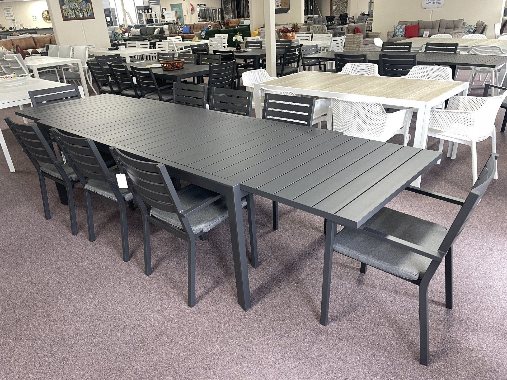 Aluminum Long Table — Gold Coast, QLD — Furniture N More