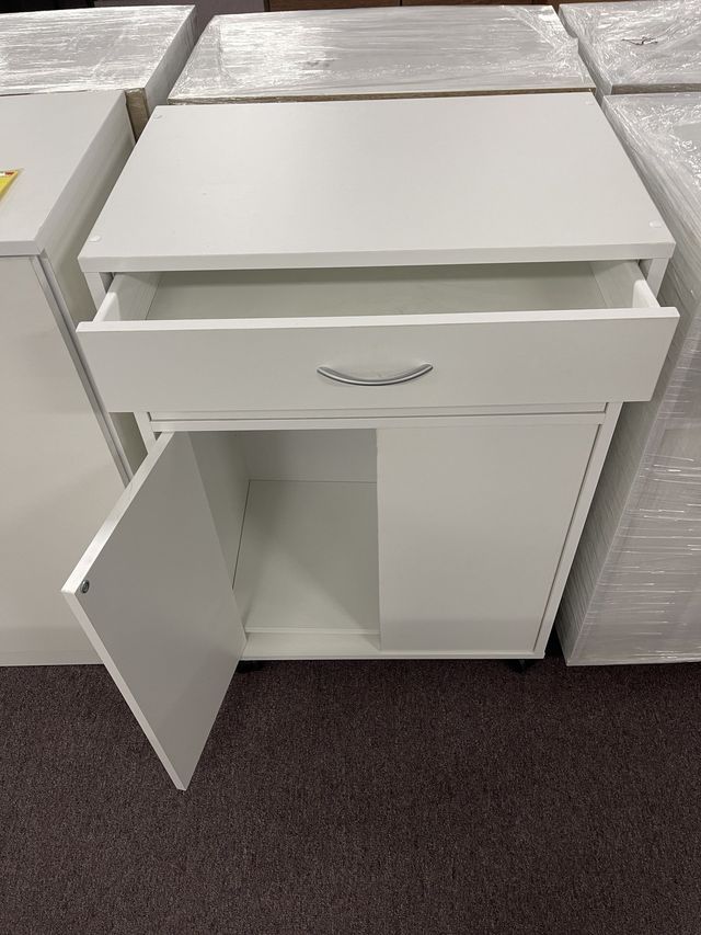 White Cabinet Open — Gold Coast, QLD — Furniture N More