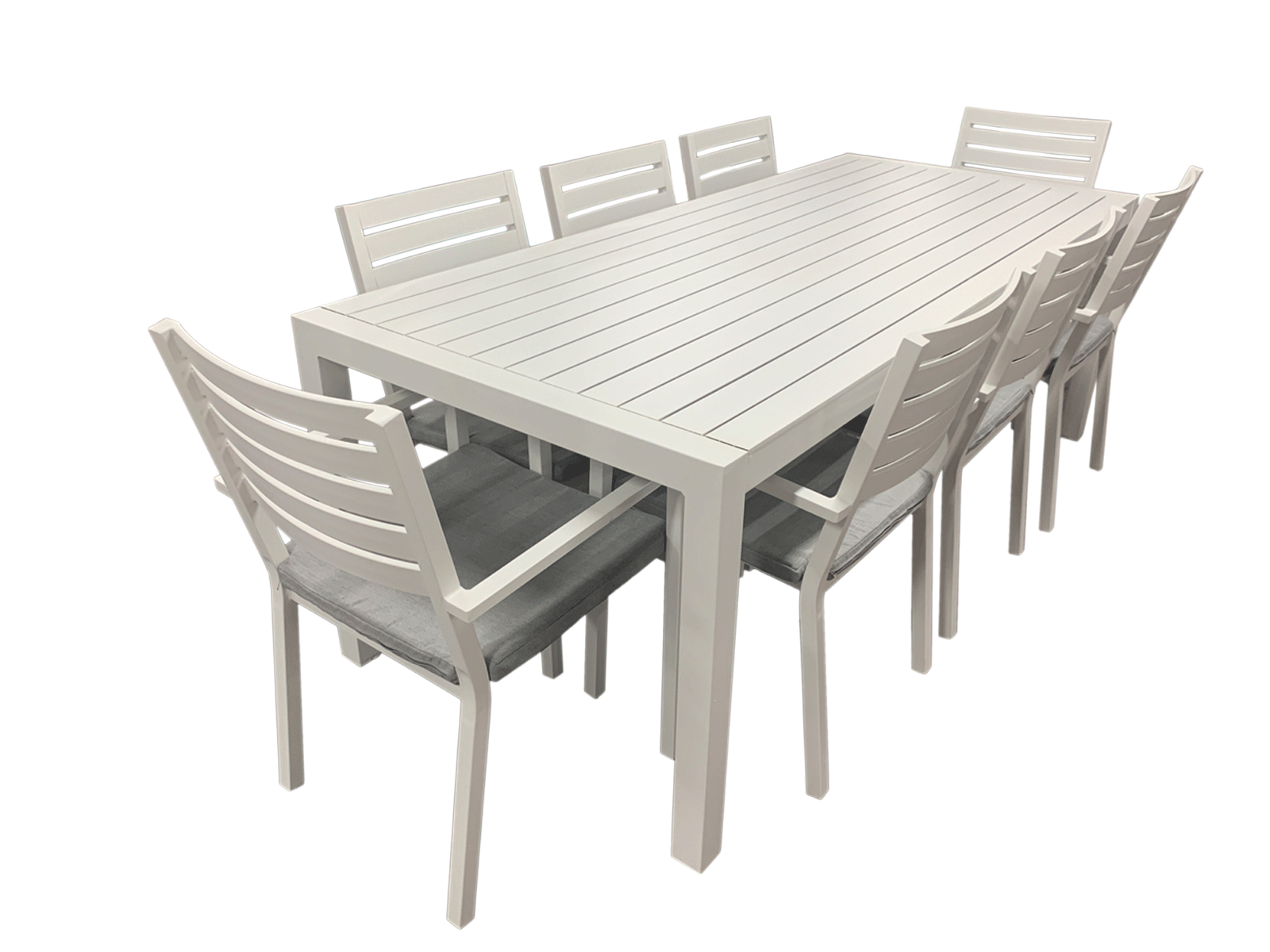 White Table and Chairs — Gold Coast, QLD — Furniture N More