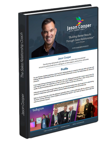 Jason Cooper sales training and coaching media pack for Dublin and Ireland
 