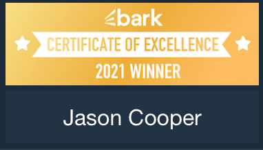 Bark Certificate of Excellence Winner book coaching business coaching 