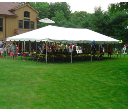 20'X40' Frame Tent (133 Guests)