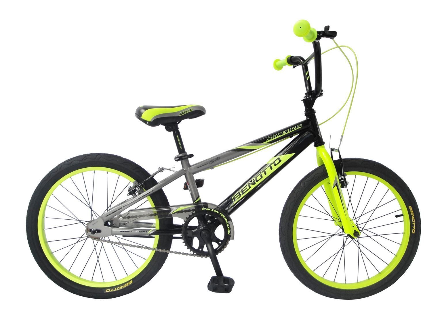 Bicicleta R.20 Benotto Agressor Amarilla