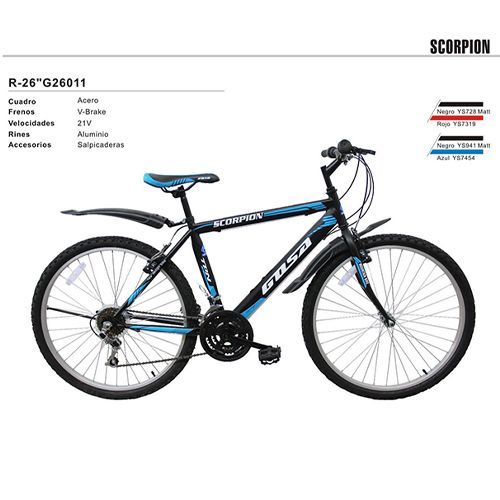 Bicicleta R.26 Gosa Scorpion