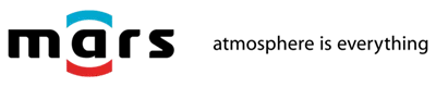 Mars logo with the tagline “atmosphere is everything”