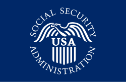 A logo for the social security administration of the united states