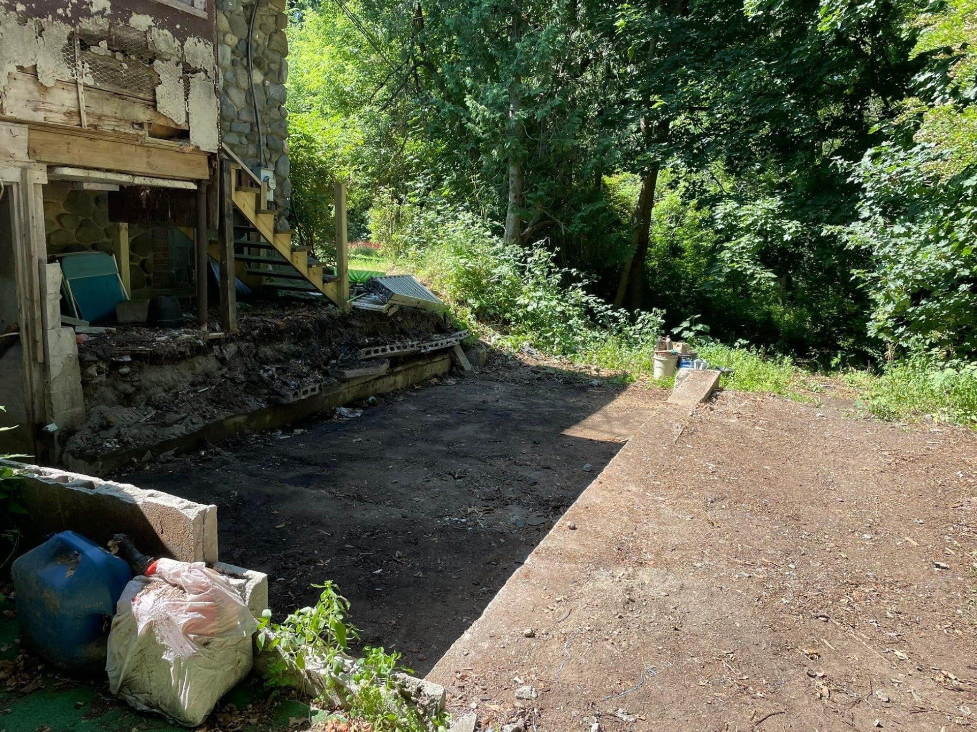 after construction debris removal, property cleanups, construction cleanups, best junk removal services near me, bangor, me, thibodeau services