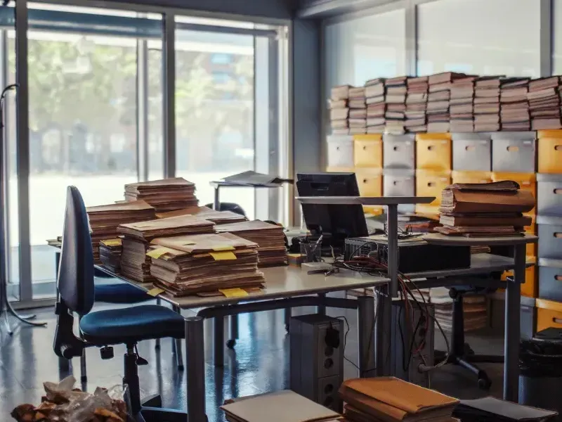 commercial junk removal, office cleanouts, commercial cleanouts, bangor me, thibodeau services