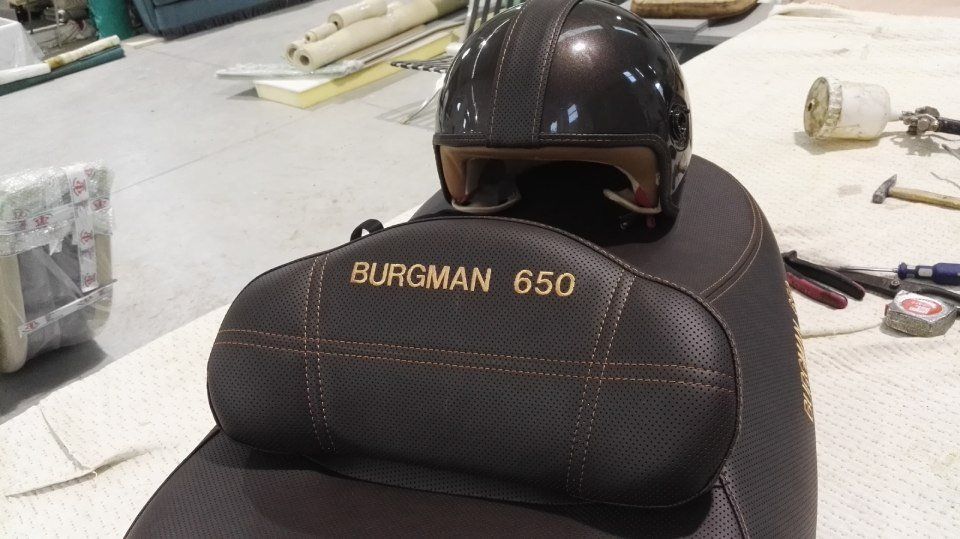 Sella moto Burgman 650