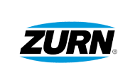 The Zurn logo, featuring the black text