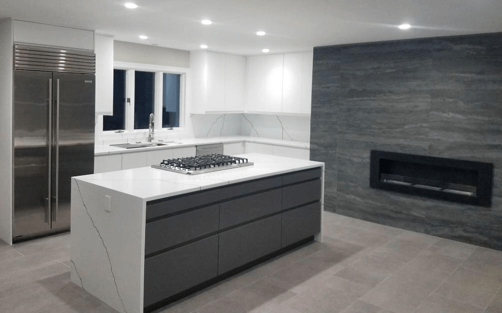 Minimal and elegant looking kitchen — New Milford, CT — Marble & Granite Creations