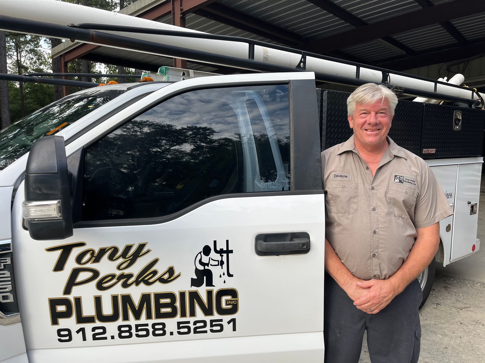 Dewayne Kicklighter — Black Creek GA — Tony Perks Plumbing, Inc.