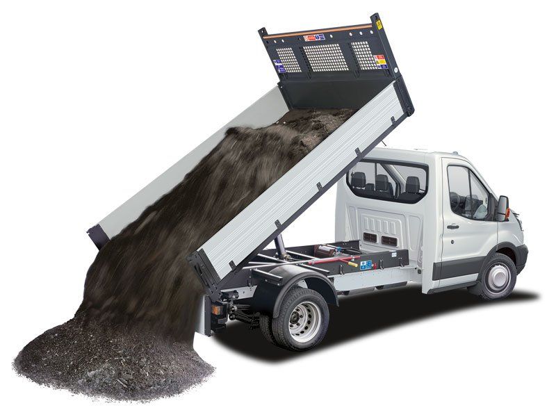 Autocarro con cassone