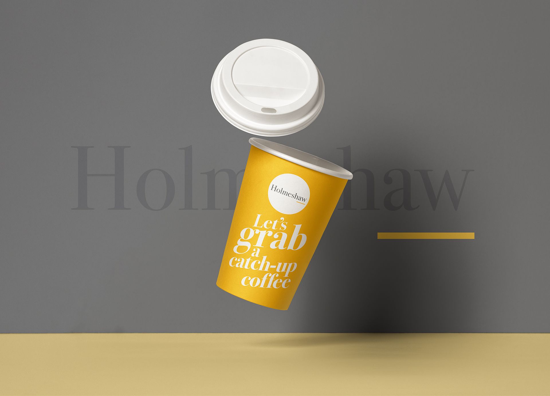 A graphic we designed to announce Holmeshaw were exhibiting at the Investor Show in London.