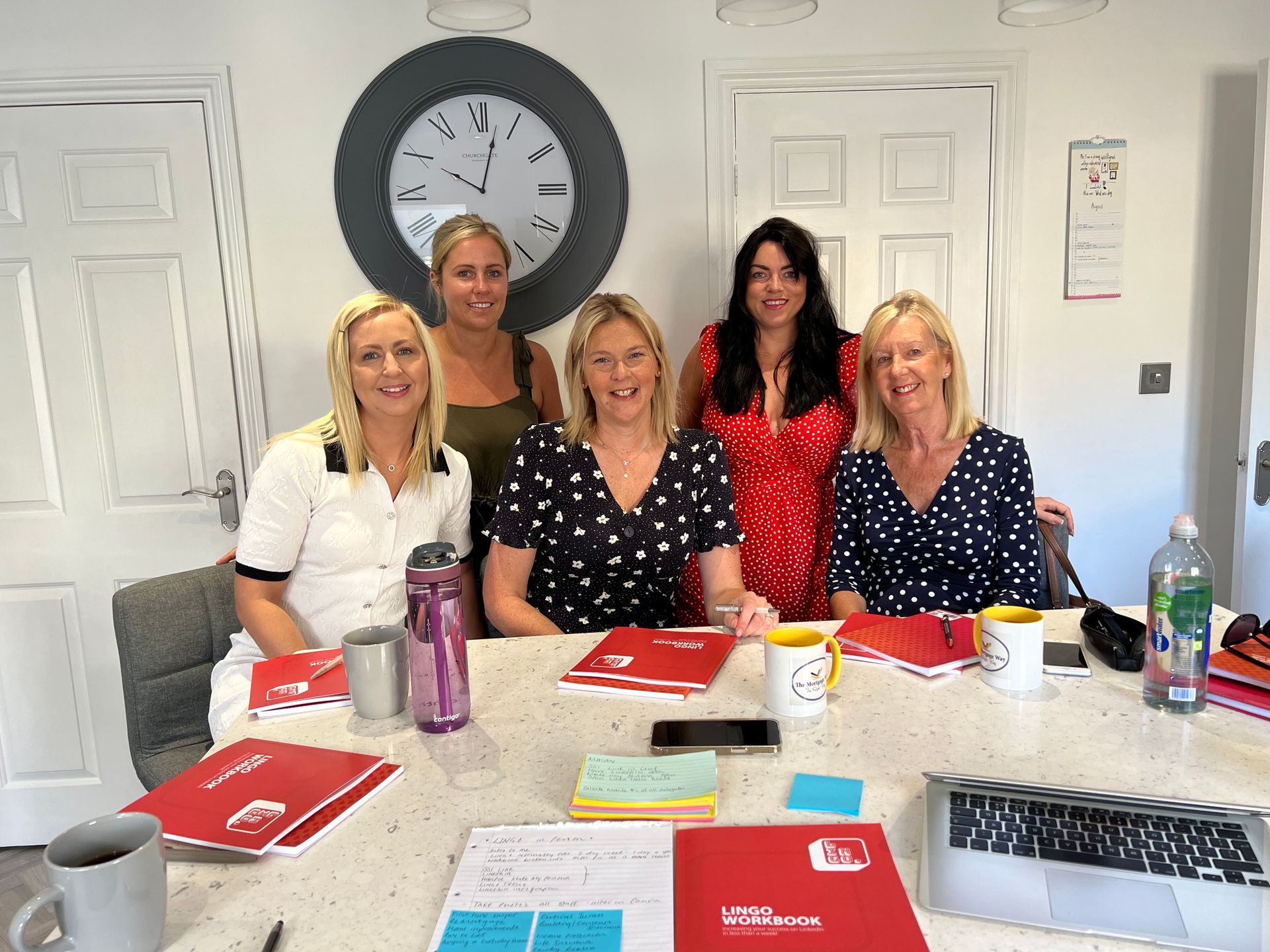 LINGO LinkedIn, content planning and general social media training with a group of Mortgage advisors
