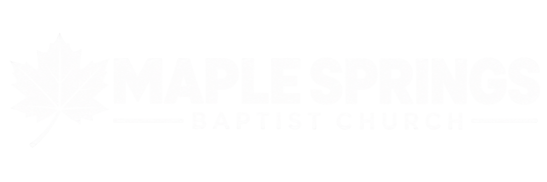 Maple Springs Baptist Church Logo