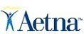 Aetna logo: blue silhouette of a person with outstretched arms, beneath the word 