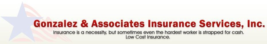 Gonzalez & Associates Insurance Services, Inc. logo with a star icon and tagline 