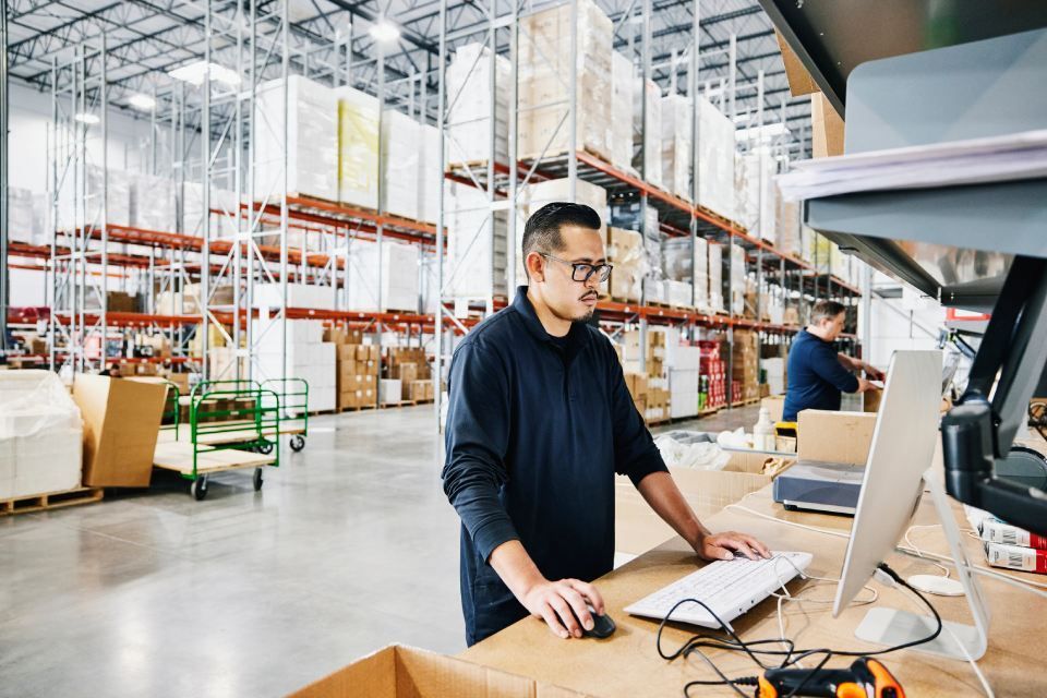 logistics for warehouse goods