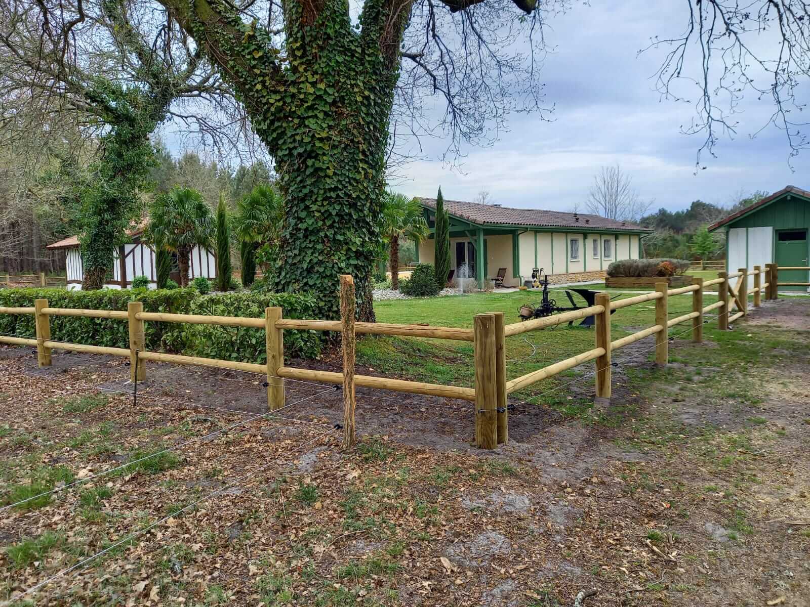 Idee Cloture Bois Ranch