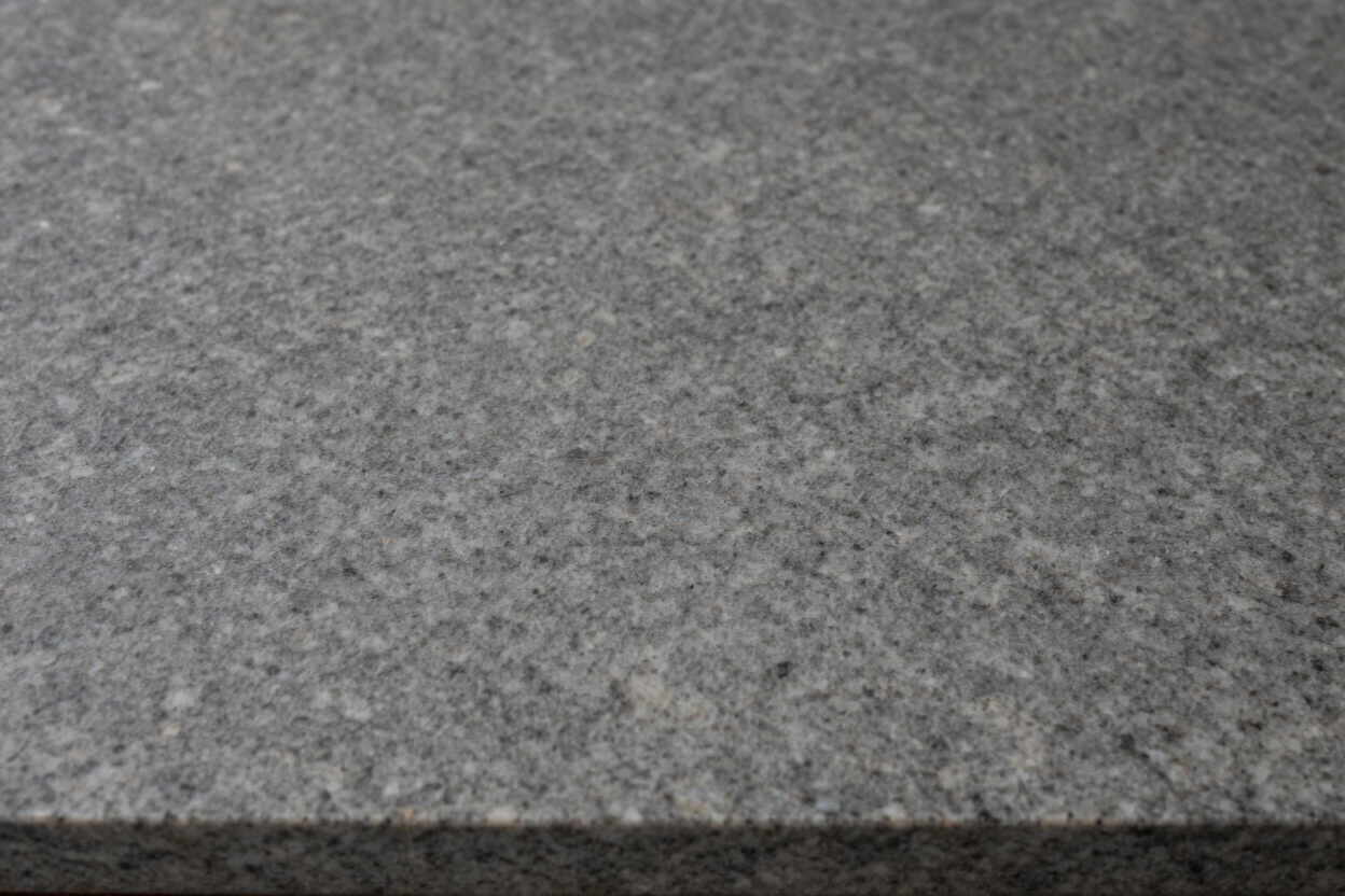 Dull cloudy finish on a granite countertop